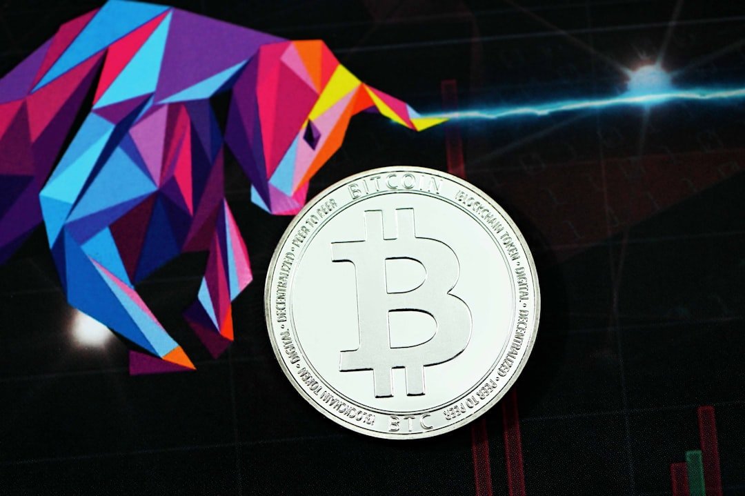 white and black round logo