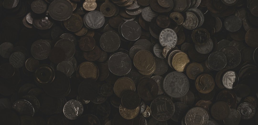 assorted-color-shape-and-denomination coin lot